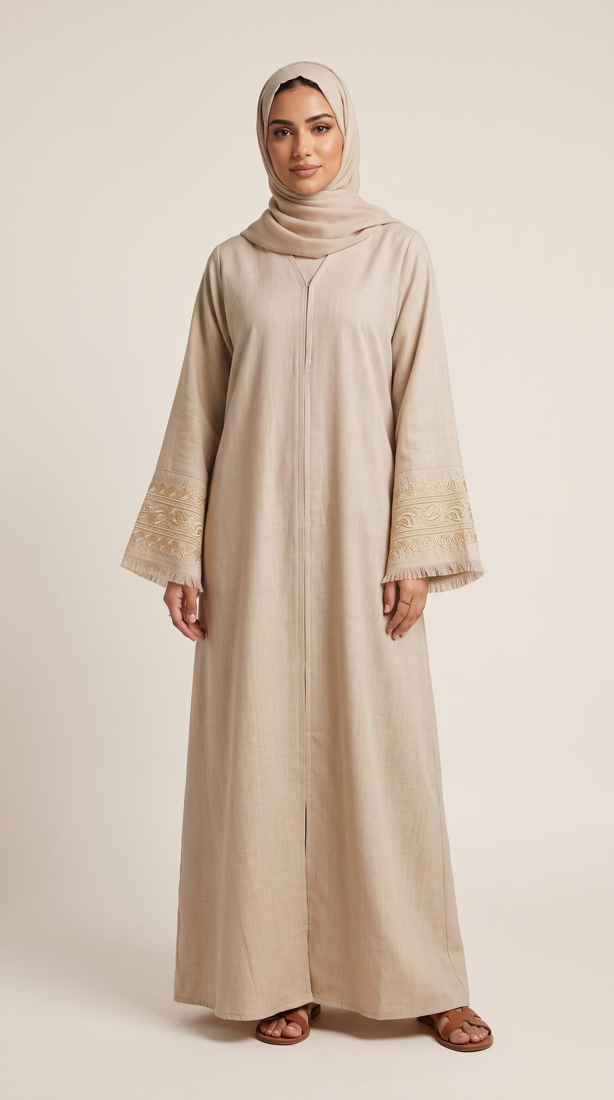 Linen Abaya