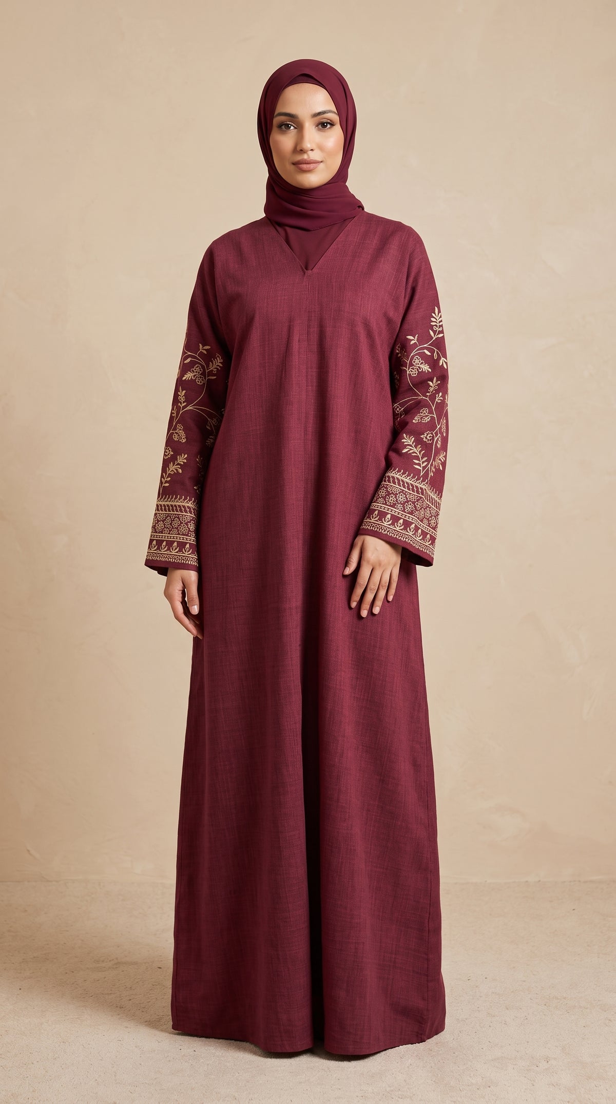 Linen Abaya
