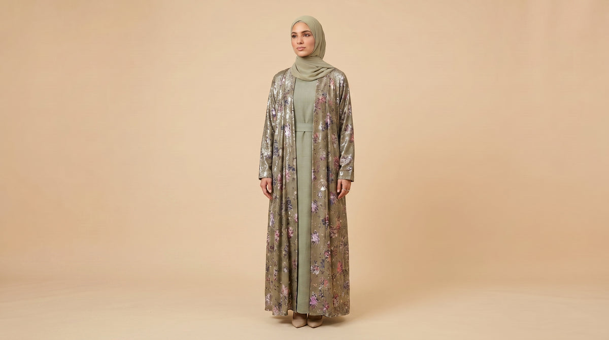 Nida Open Abaya
