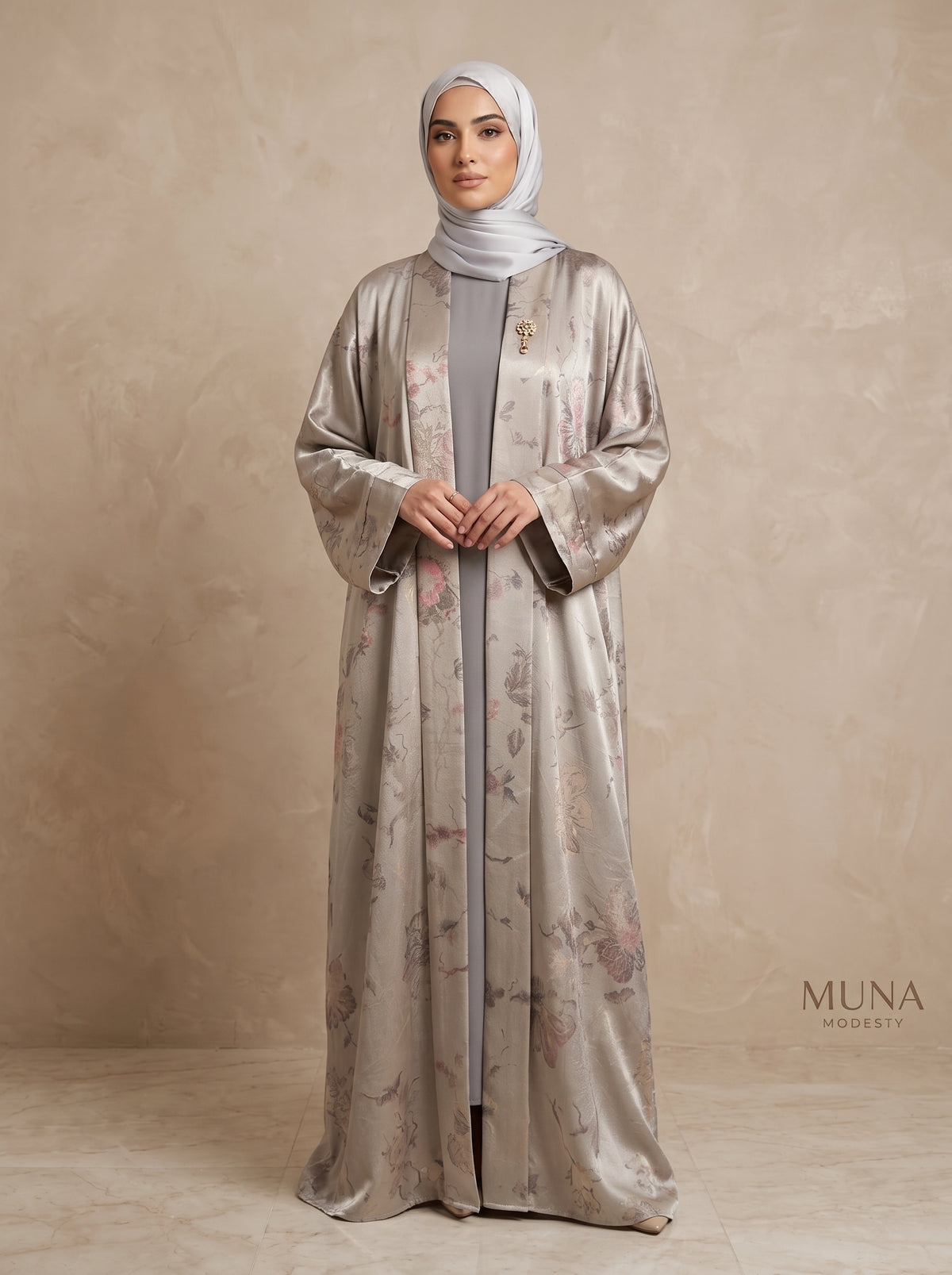 Nida Open Abaya